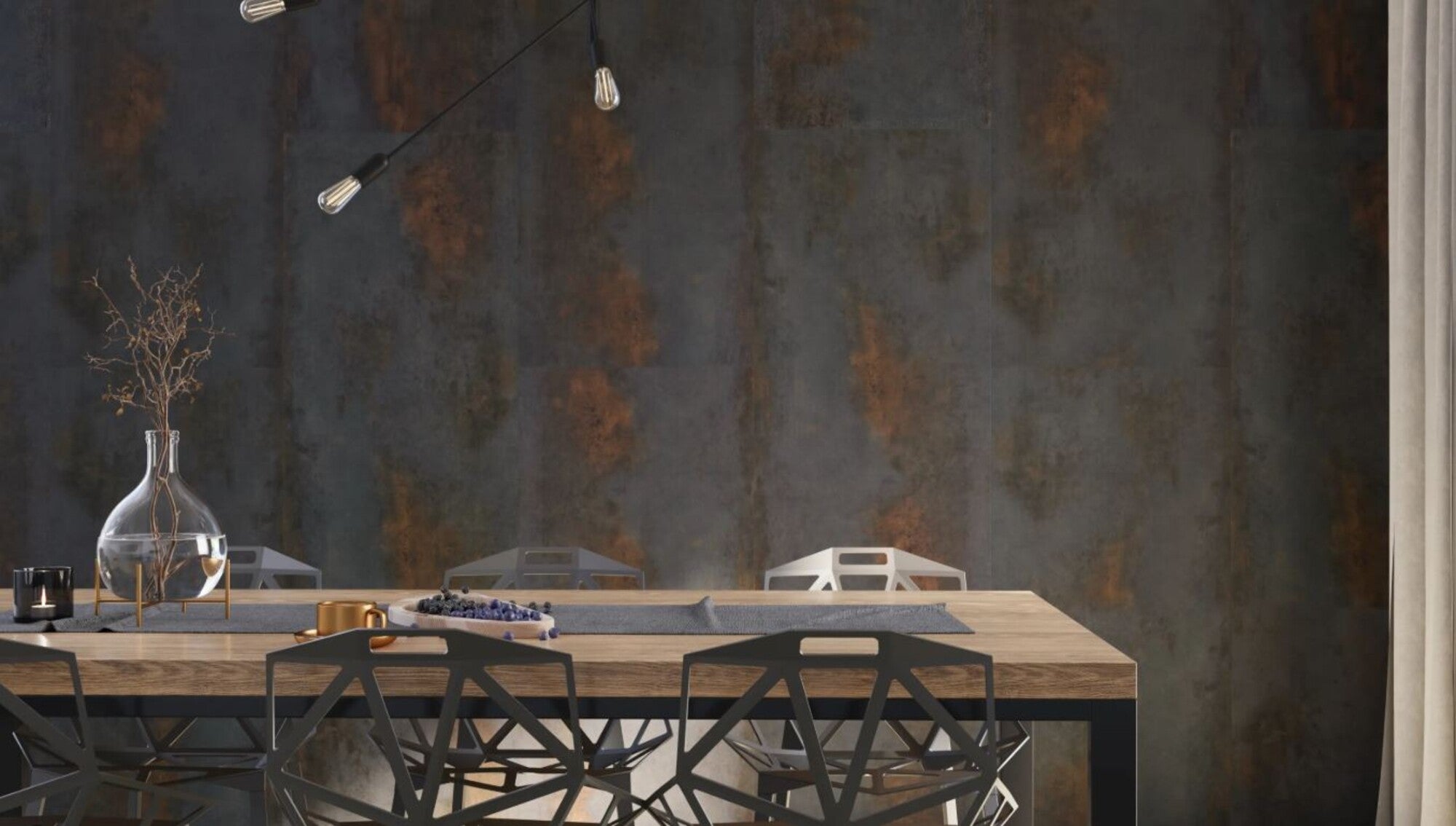 Panel ścienny Spectra Wall Hematyt Miedź 4,0 mm 60x30 1