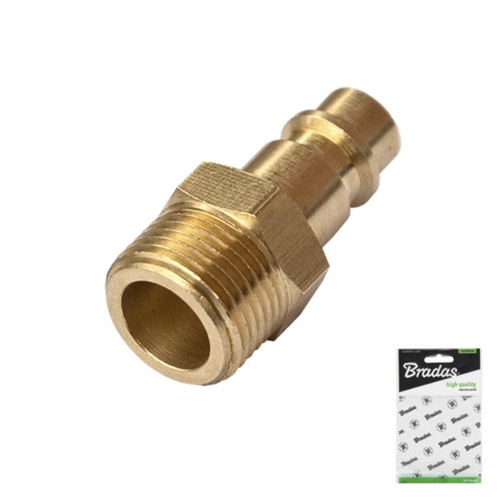 Wtyk mosiężny GZ 1/4"