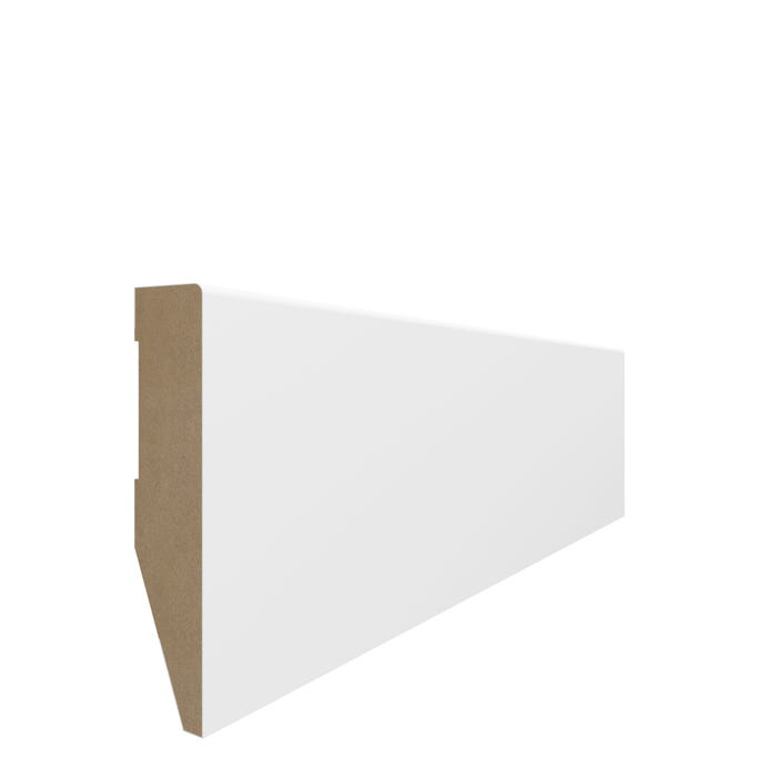 Listwa przypodłogowa Evera 201 2400x80x16 biała
