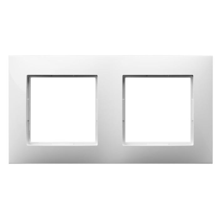 Ospel Aria biały ramka podwójna