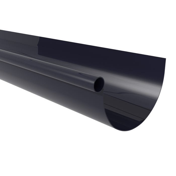 Rynna G80, dł. 2 m, grafitowa PVC Scala Plastics