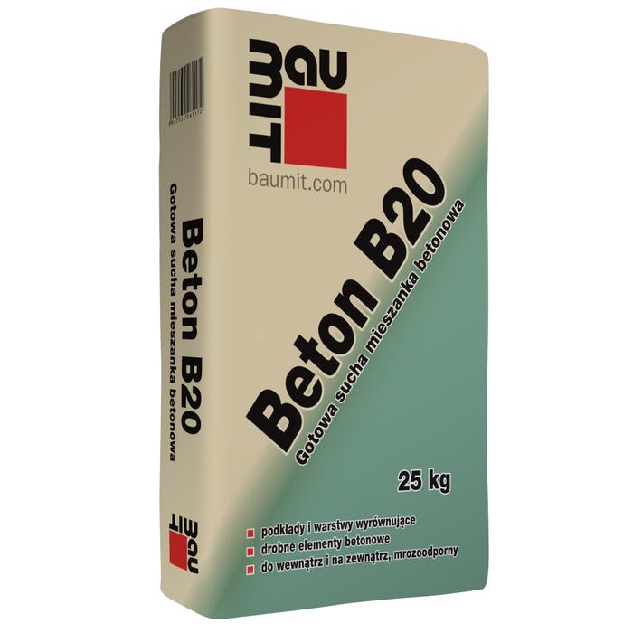 Gotowa sucha mieszanka Beton B-20 Baumit 25 kg