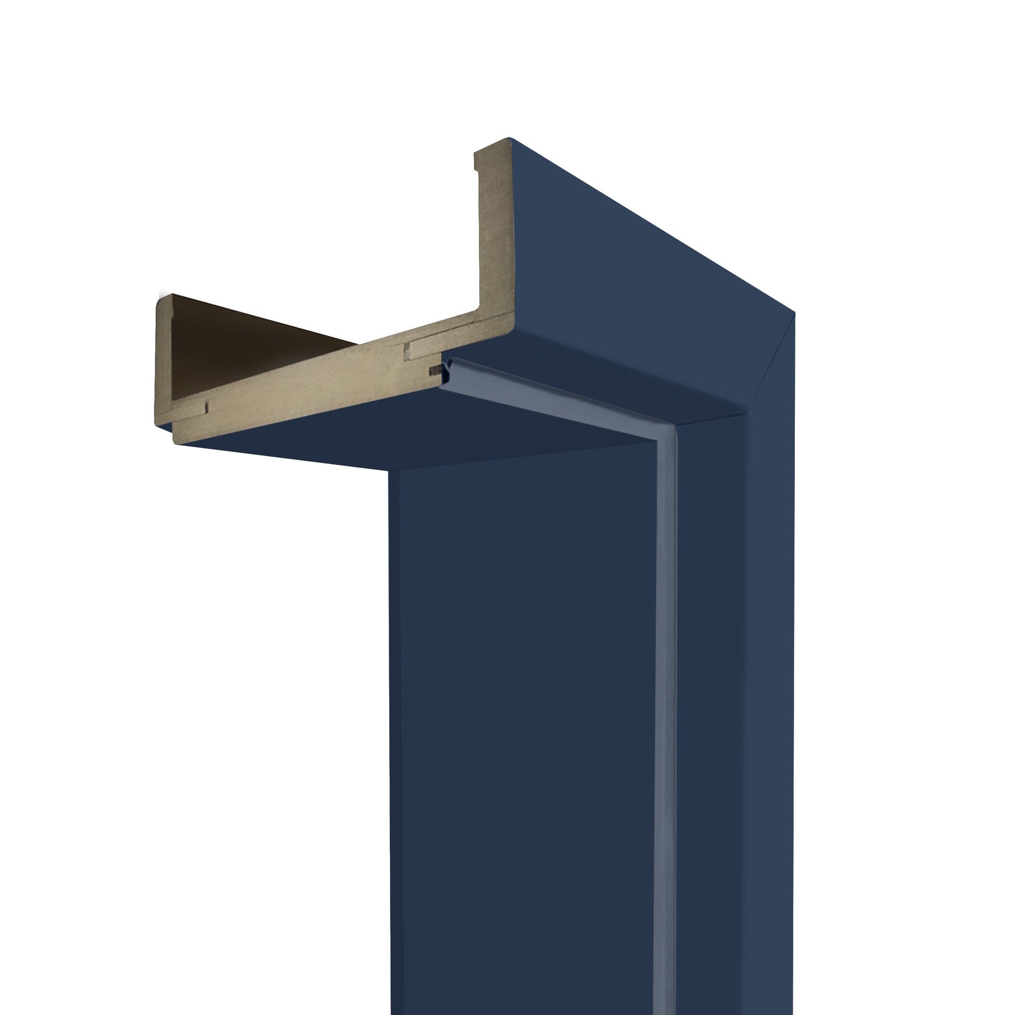 Ościeznica regulowana 80 prawa 100-120 komplet ciemny granat