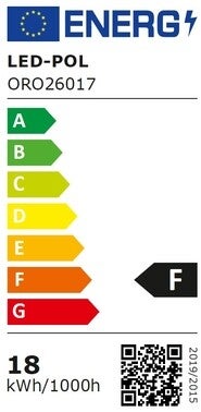 Plafon LED Mars średnica 33cm moc 18W, 1500 lm  4000K IP20 3