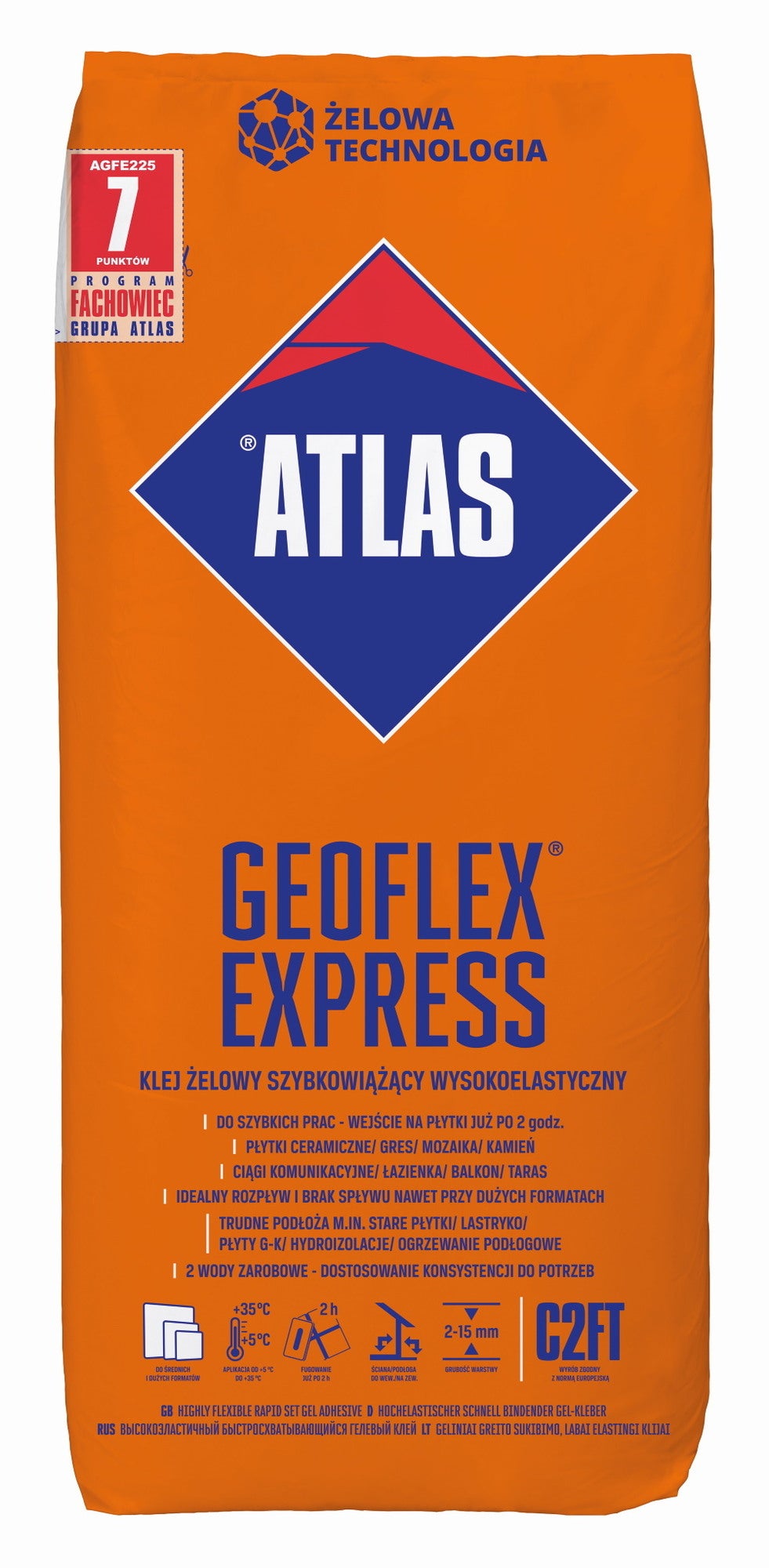 Zaprawa klejowa Geoflex Express 22.5 kg