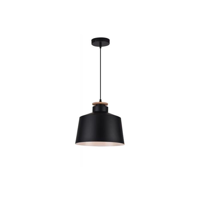Oprawa loftowa Margus 1x E27 średnica 30cm czarna