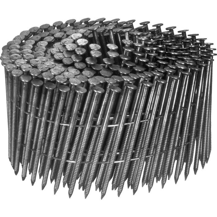 Gwoździe bębnowe ryflowane 2,8/90 mm, 4500 szt.