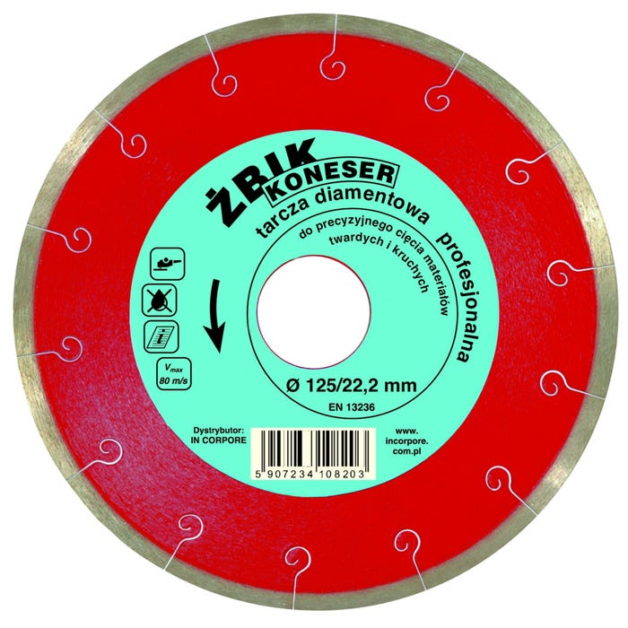 Tarcza diamentowa pełna 350x25,4/32 mm ŻBIK KONESER