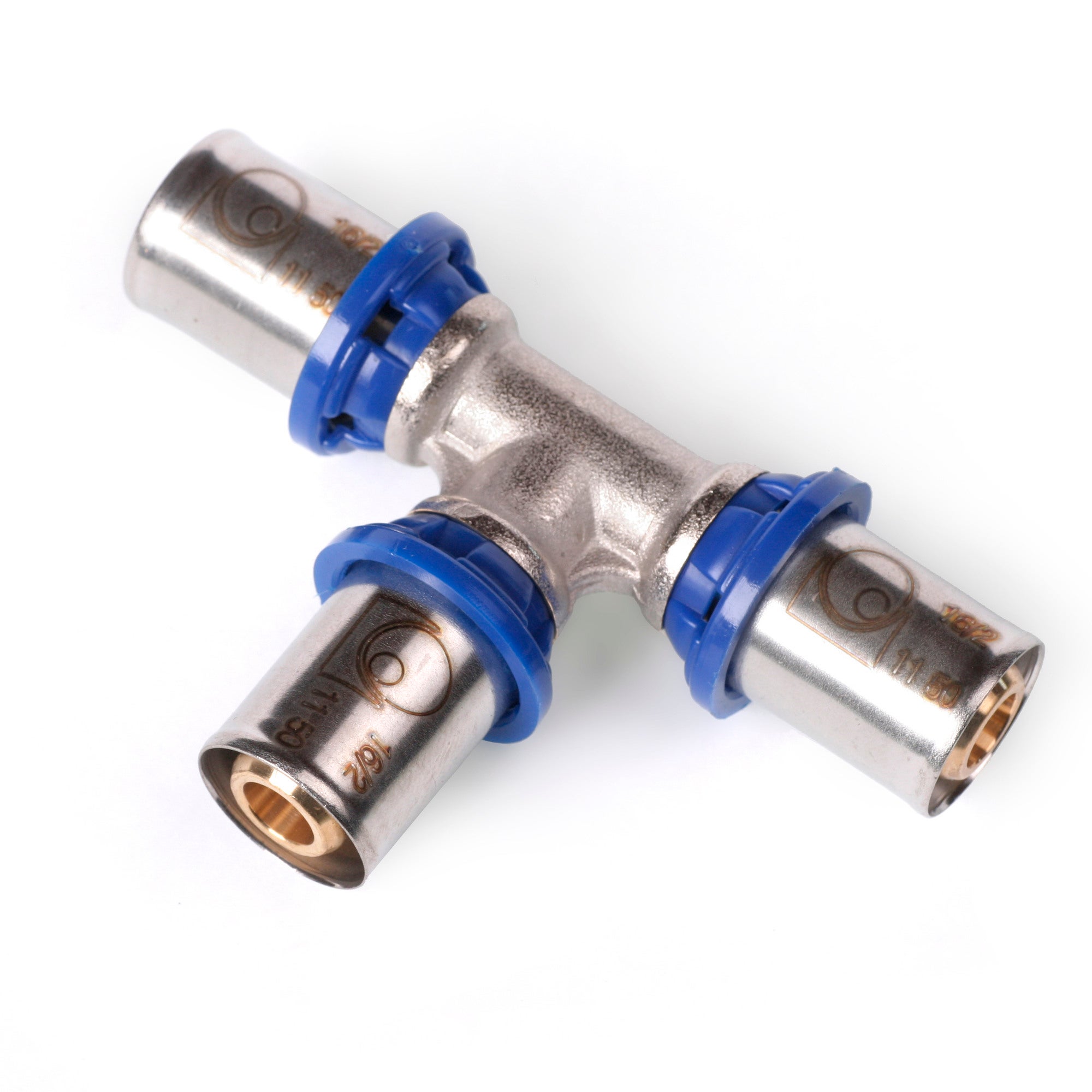 Pex Trójnik zaciskowy 16 mm Radopress 1