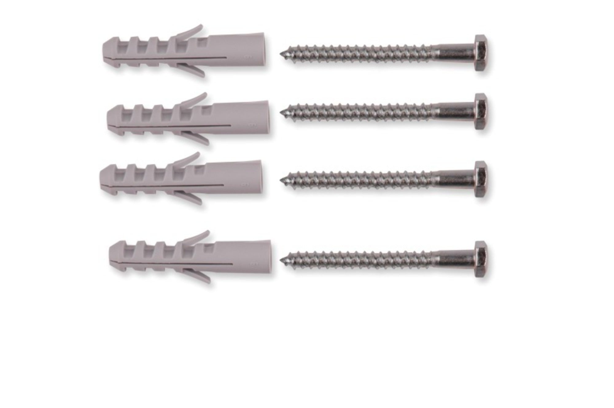 Kołek uniwersalny 12x80 mm z wkrętem kluczowym 8.0x100 mm (8 szt.) 0