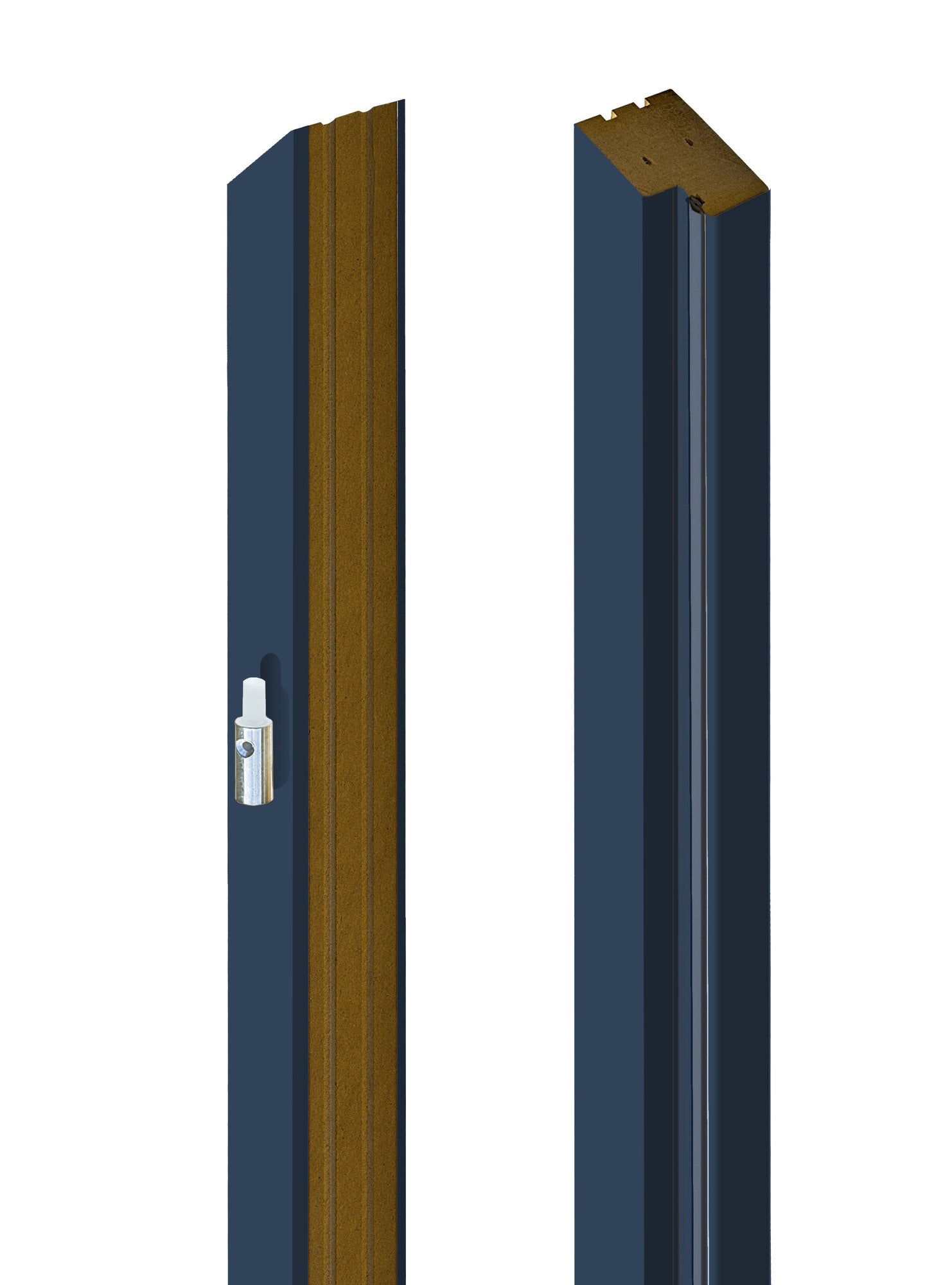 Baza lewa ościeżnicy stałej ciemny granat