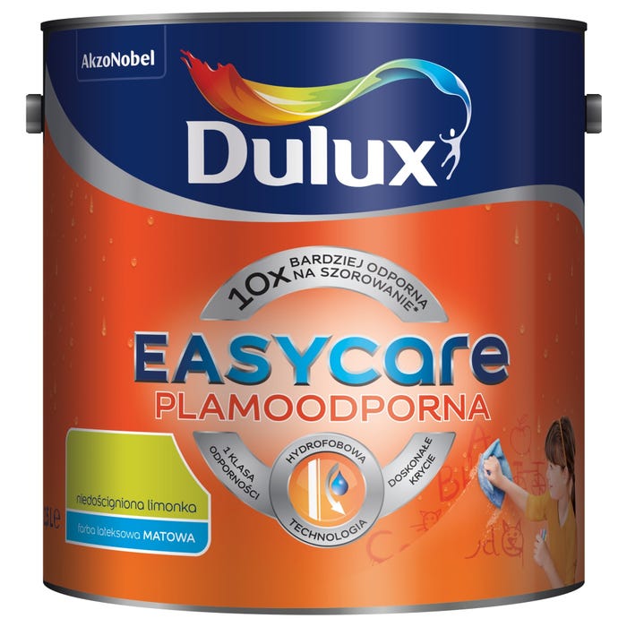 Farba Dulux EasyCare niedościgniona limonka 2,5l
