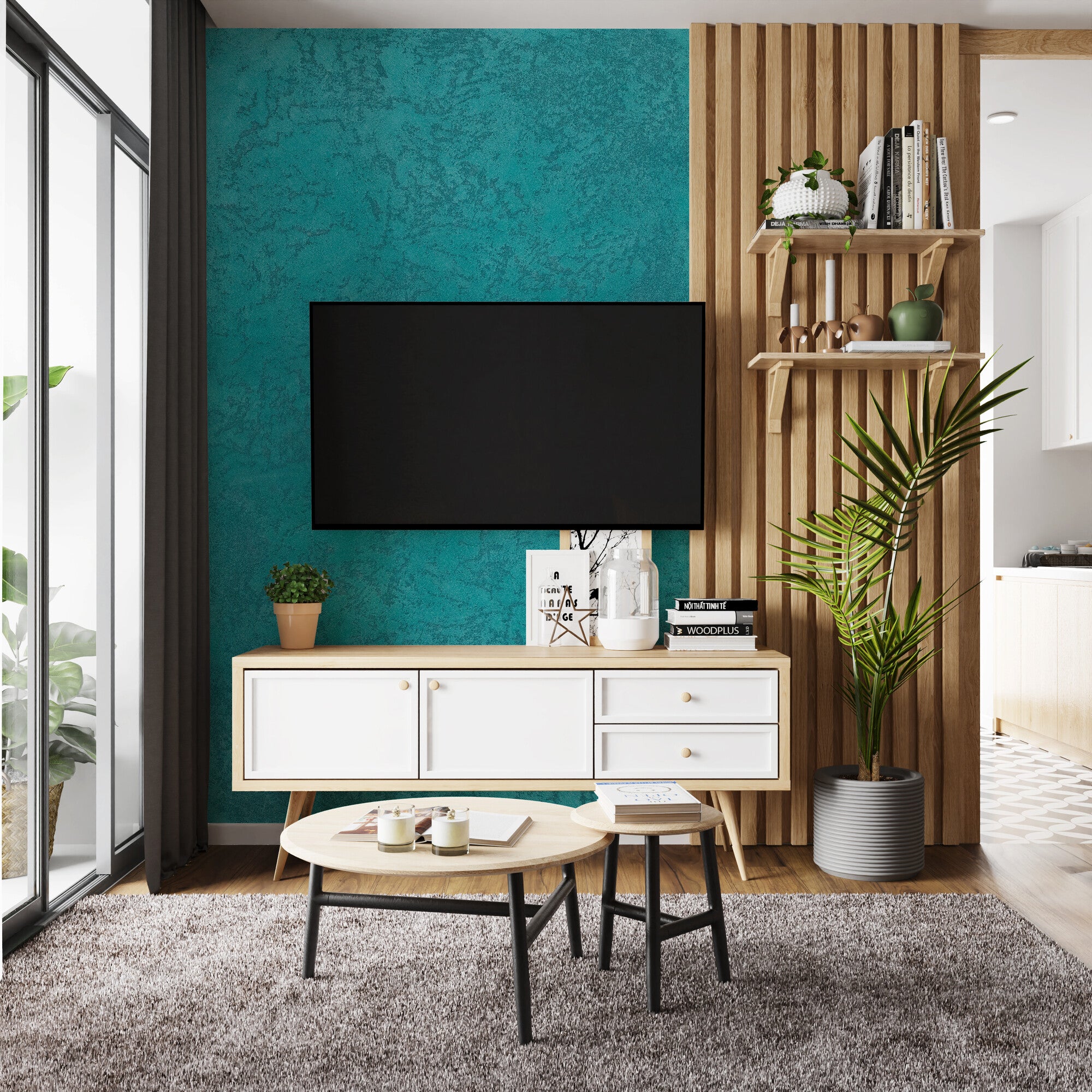 Farba Fox Diamento 3D malachit 1l 2