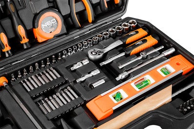 Zestaw narzędzi NEO TOOLS 10-202, 88 elementów 10