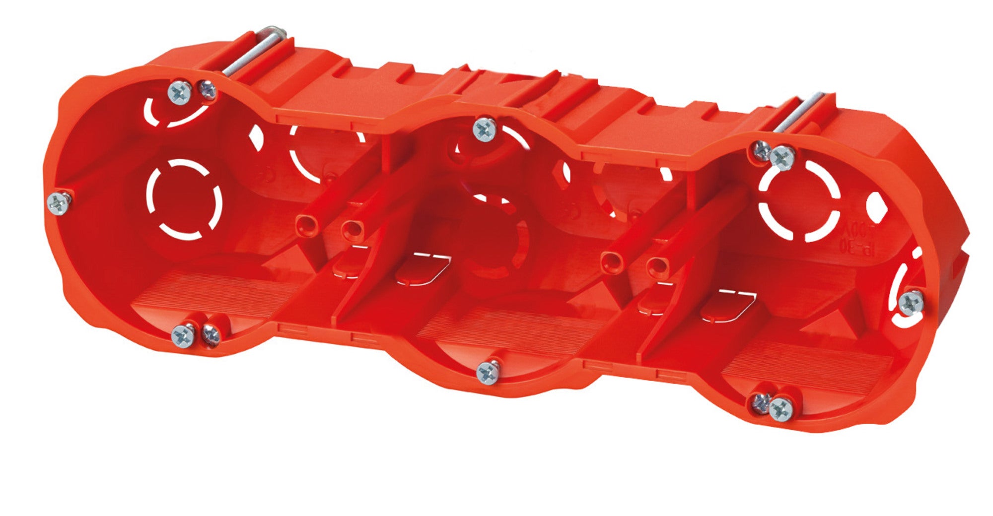 Puszka do płyt gipsowych PK-60 potrójna Ø 60mm bezhalogenowa 850 st