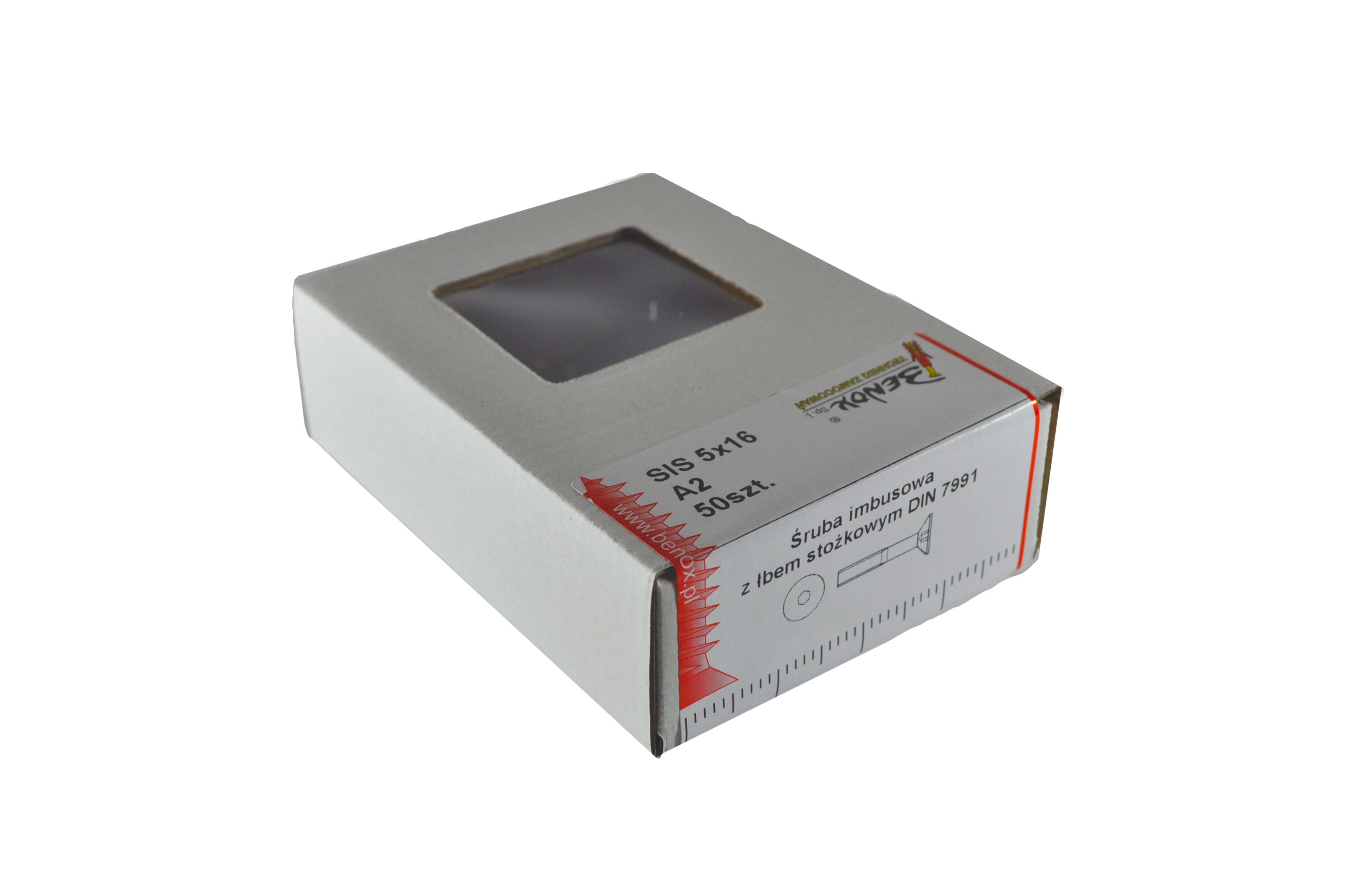 Śruba M5x16 mm DIN 7991 (50 szt.) 1