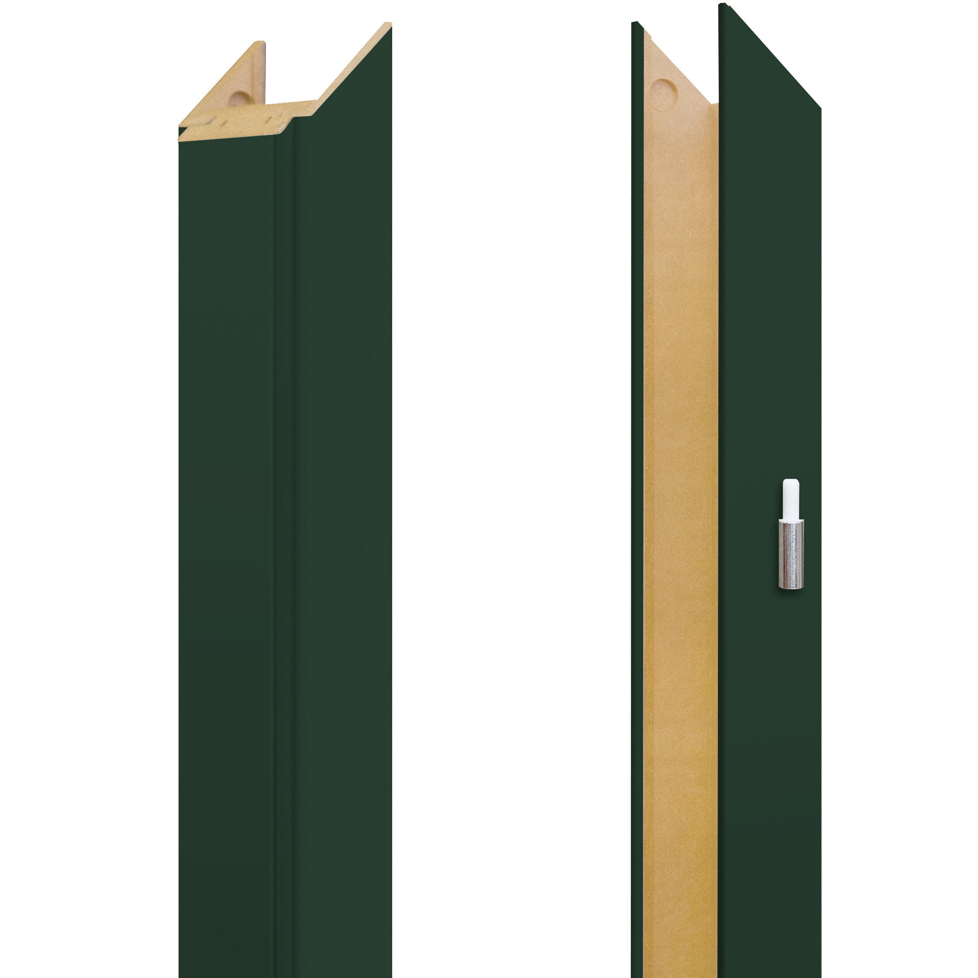 Baza lewa ościeżnicy regulowanej 120-140 ciemnozielony
