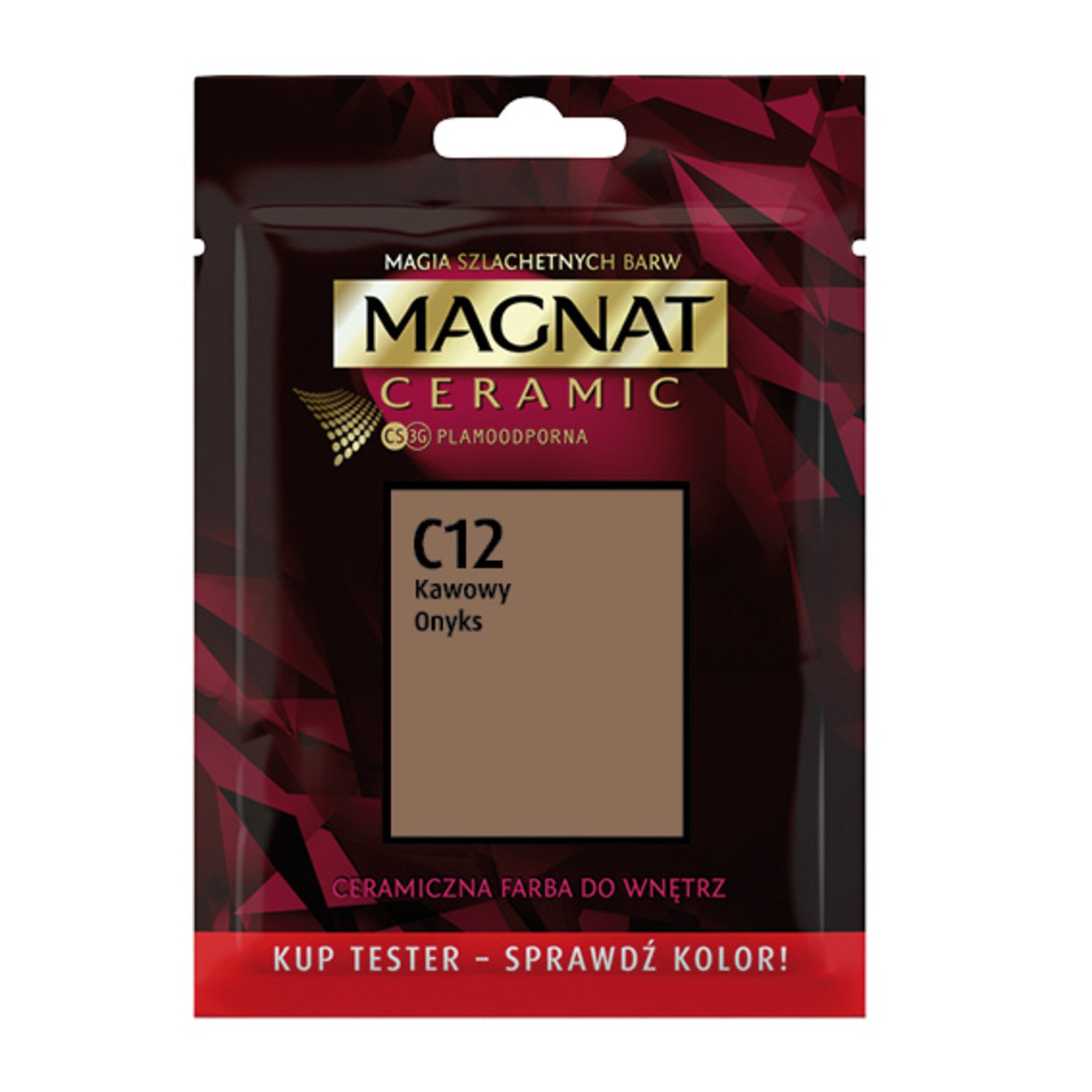 Farba Magnat Ceramic kawowy onyks 0,03l 0