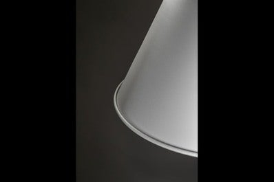 Oprawa sufitowa GIANNI 1x E27, biało-srebrny, średnica 22cm, materiał metal 2