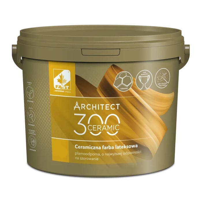 Farba lateksowa matowa Fast Architect 300 2,7l