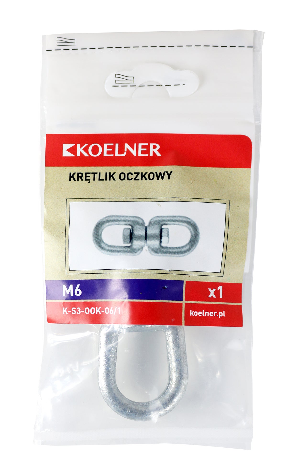 Ogniwo obrotowe 6 mm 1