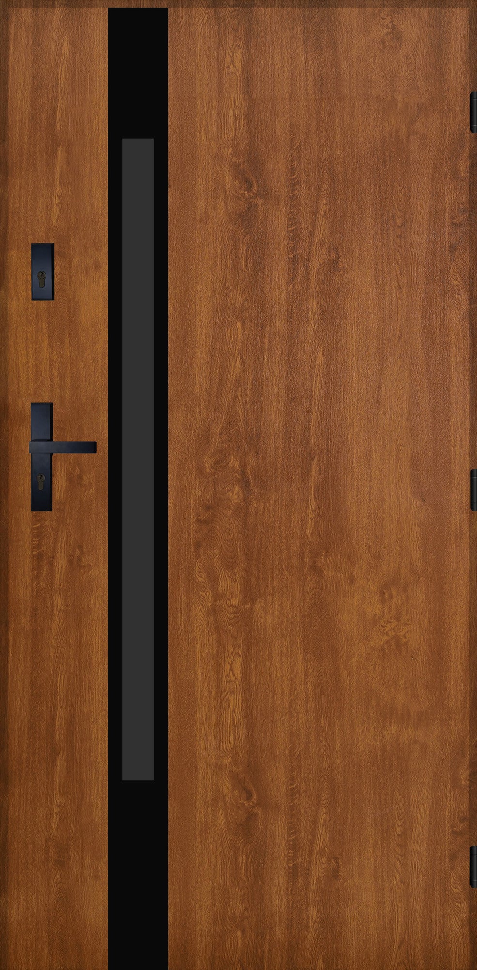 Drzwi zewnętrzne Magdalena złoty dąb 90 prawe 0