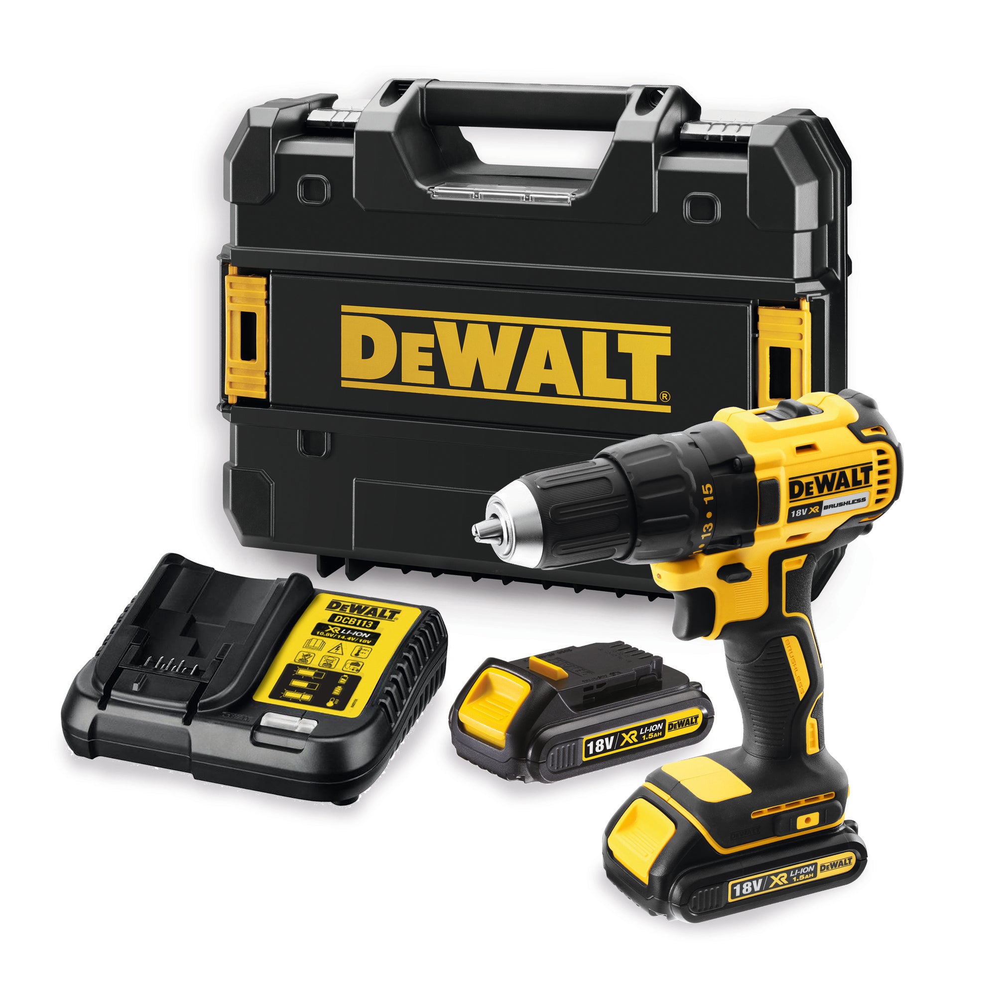 Wiertarko-wkrętarka 18V DCD777S2T DeWalt / 2 x 1,5Ah 1