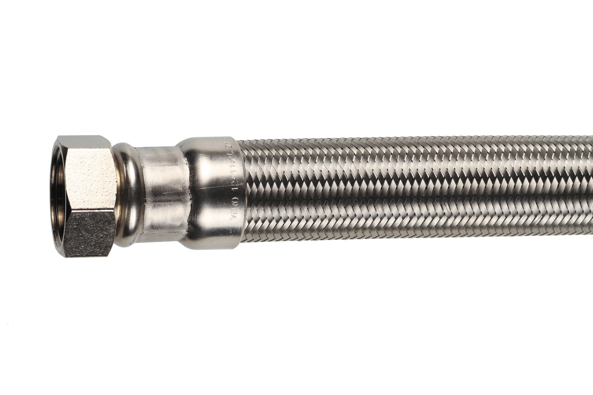 Wężyk przyłączeniowy ze stali nierdzewnej GW 1x1" 60 cm 2