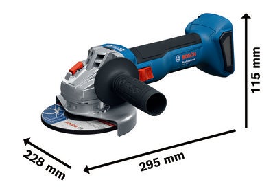 Zestaw narzędzi akumulatorowych 18 V + 2 x 4 Ah, BOSCH 0615A5007N 17