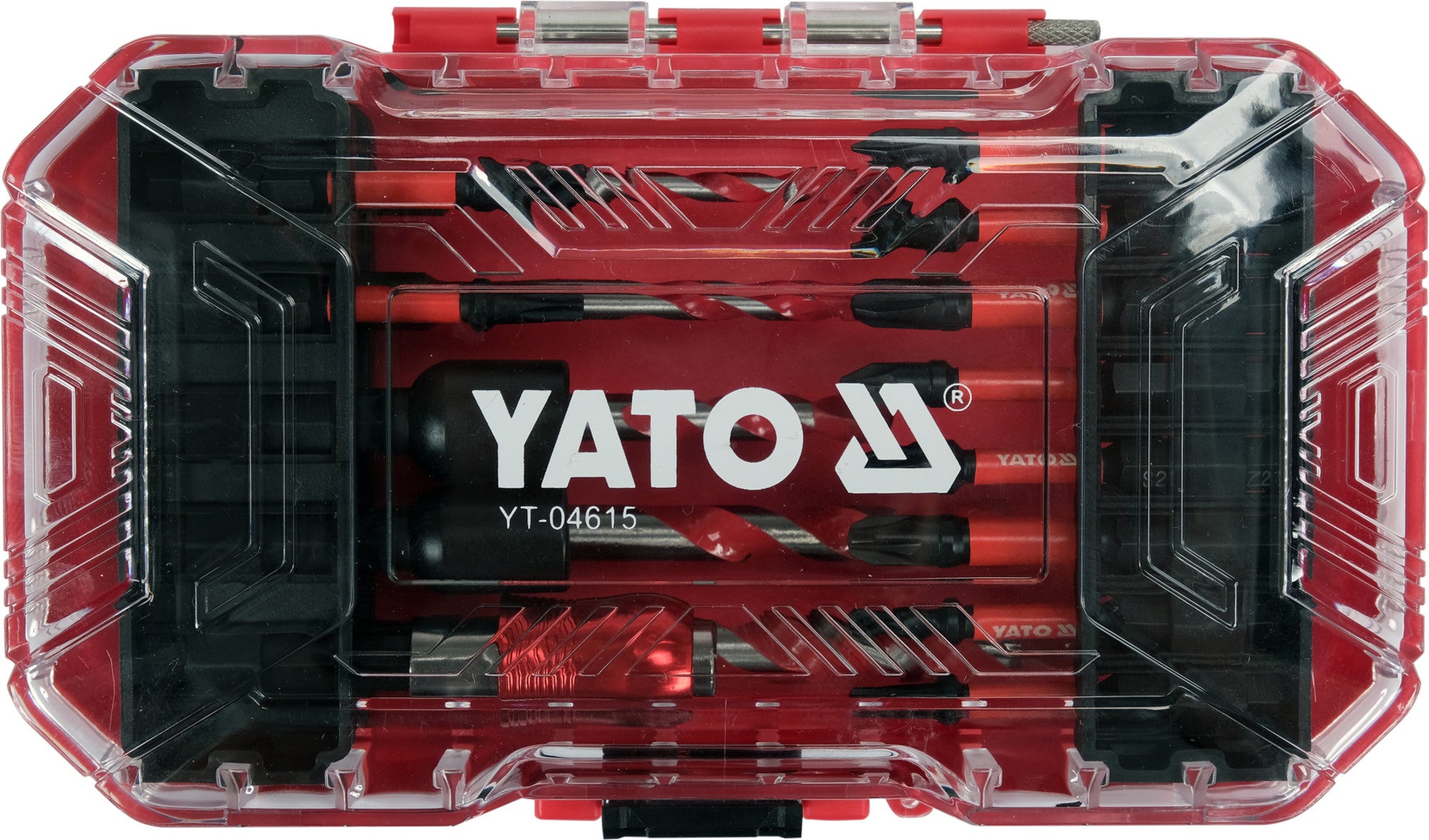 Zestaw udarowych końcówek śrubokrętowych 18 el. YATO  YT-04615