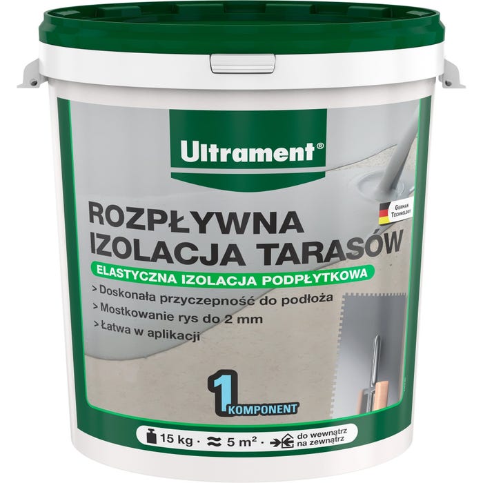 Izolacja do tarasów, Ultrament 15 kg