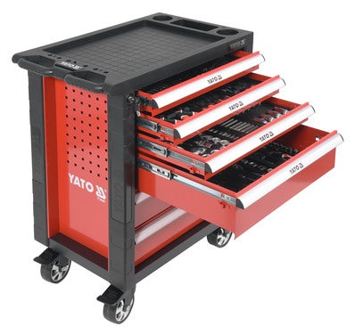 Szafka serwisowa z narzędziami YT-55300 Yato, 177 el. 2