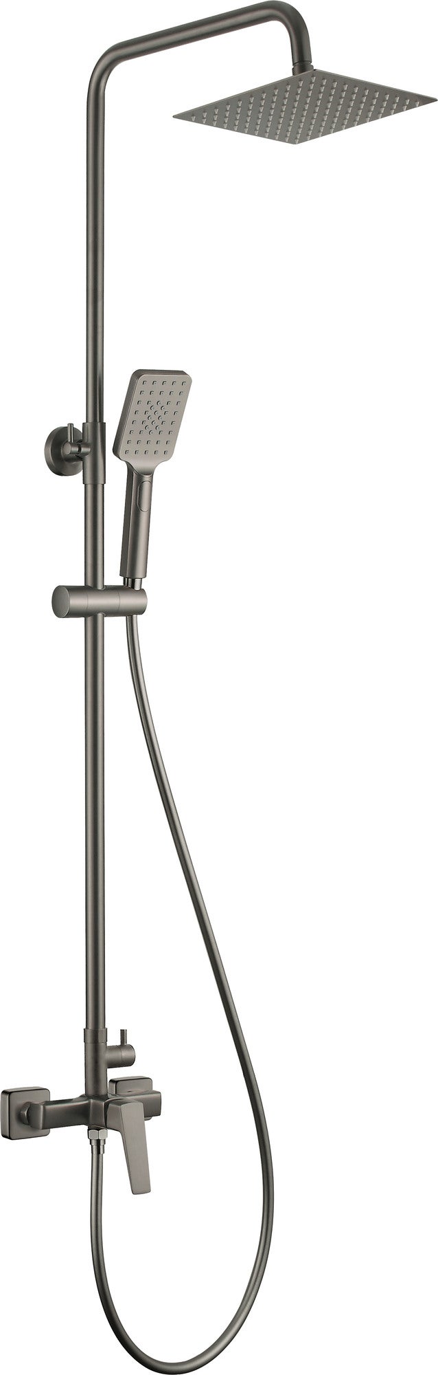 Kolumna prysznicowa Blur z deszczownicą titan