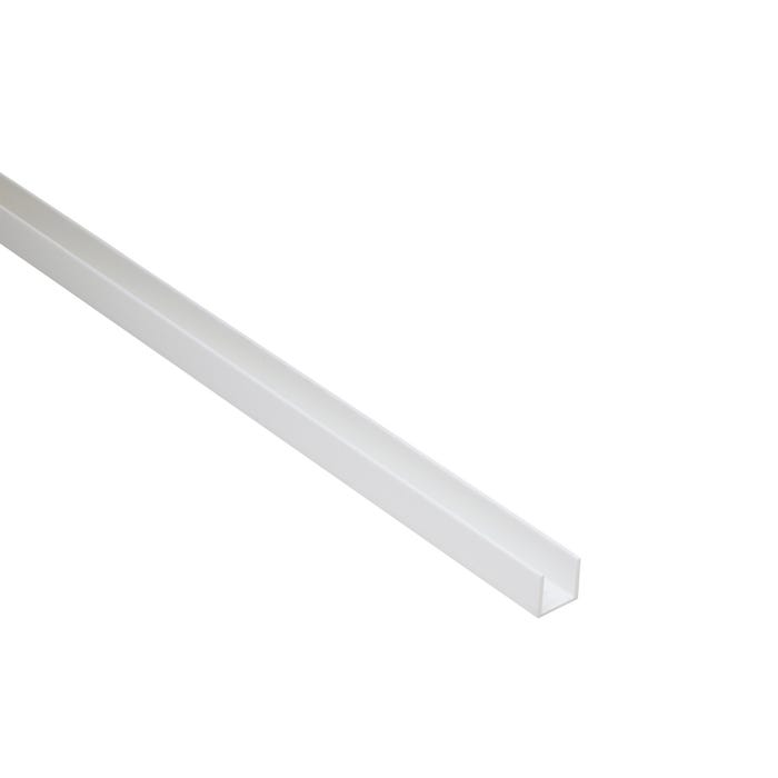 Kształtownik PCV biały 10x10x1mm 2m