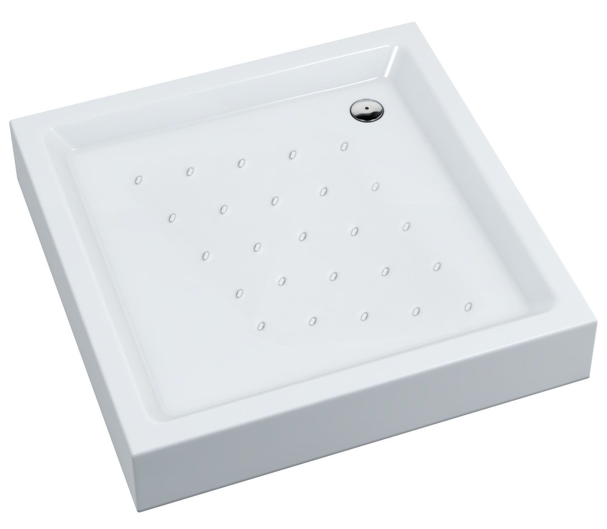 Brodzik do kabiny prysznicowej Schedpol Alice 80 x 80 x 16 cm