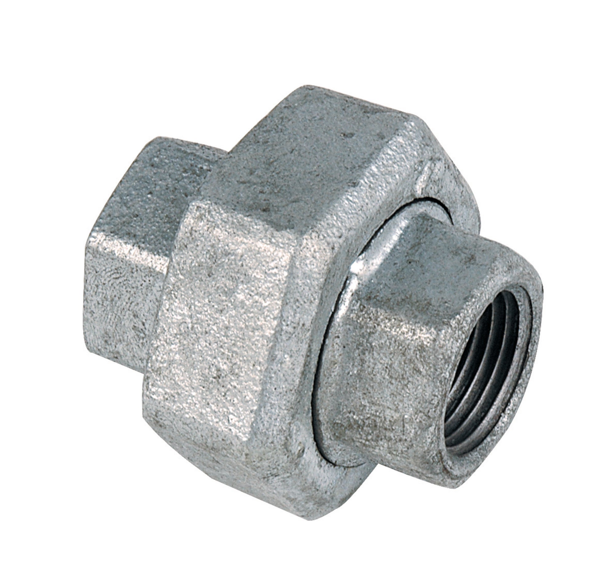 Dwuzłączka żeliwna ocynkowana GW 1/2"