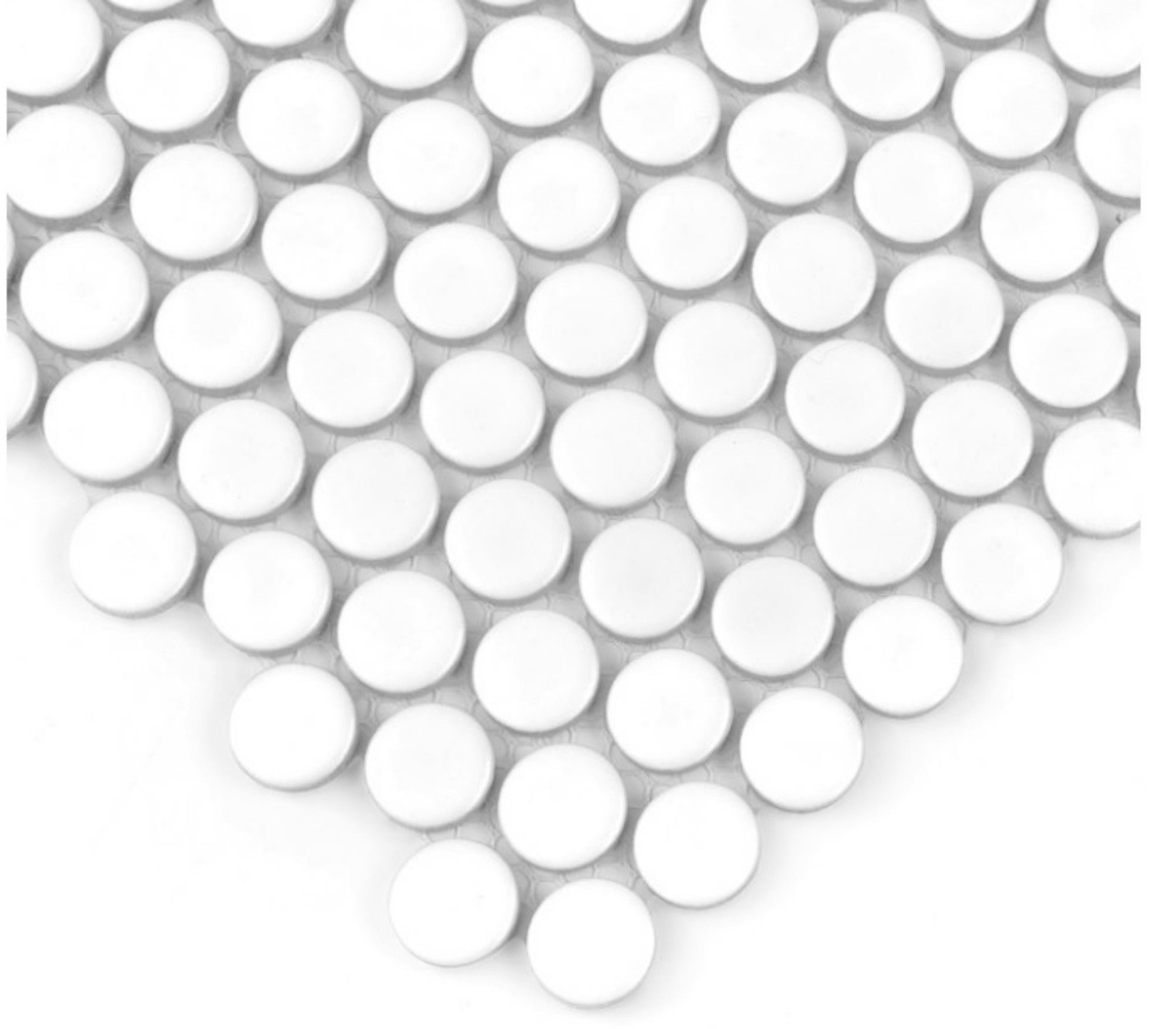 Mozaika ceramiczna Miss Penny White 27.2x27.4 cm 1