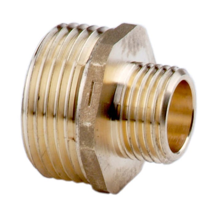 Nypel redukcyjny mosiężny 1x3/4"
