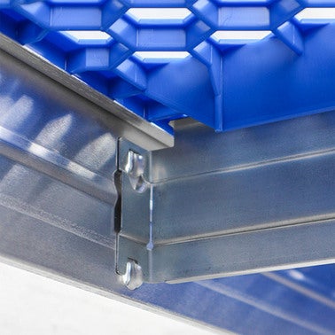 Regał magazynowy Horeca wym. 180x150x50 cm, 5 półek, 175 kg 5