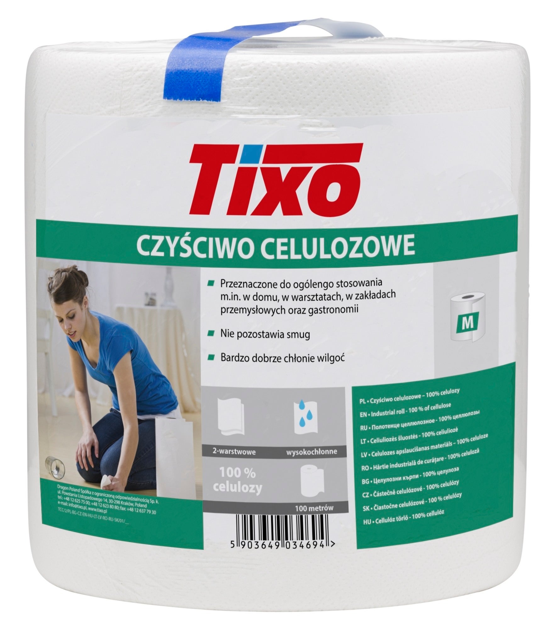 Czyściwo celulozowe Tixo M 1