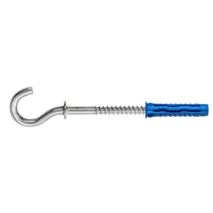Kołek uniwersalny 4ALL 5x25 mm z hakiem sufitowym (12 szt.)