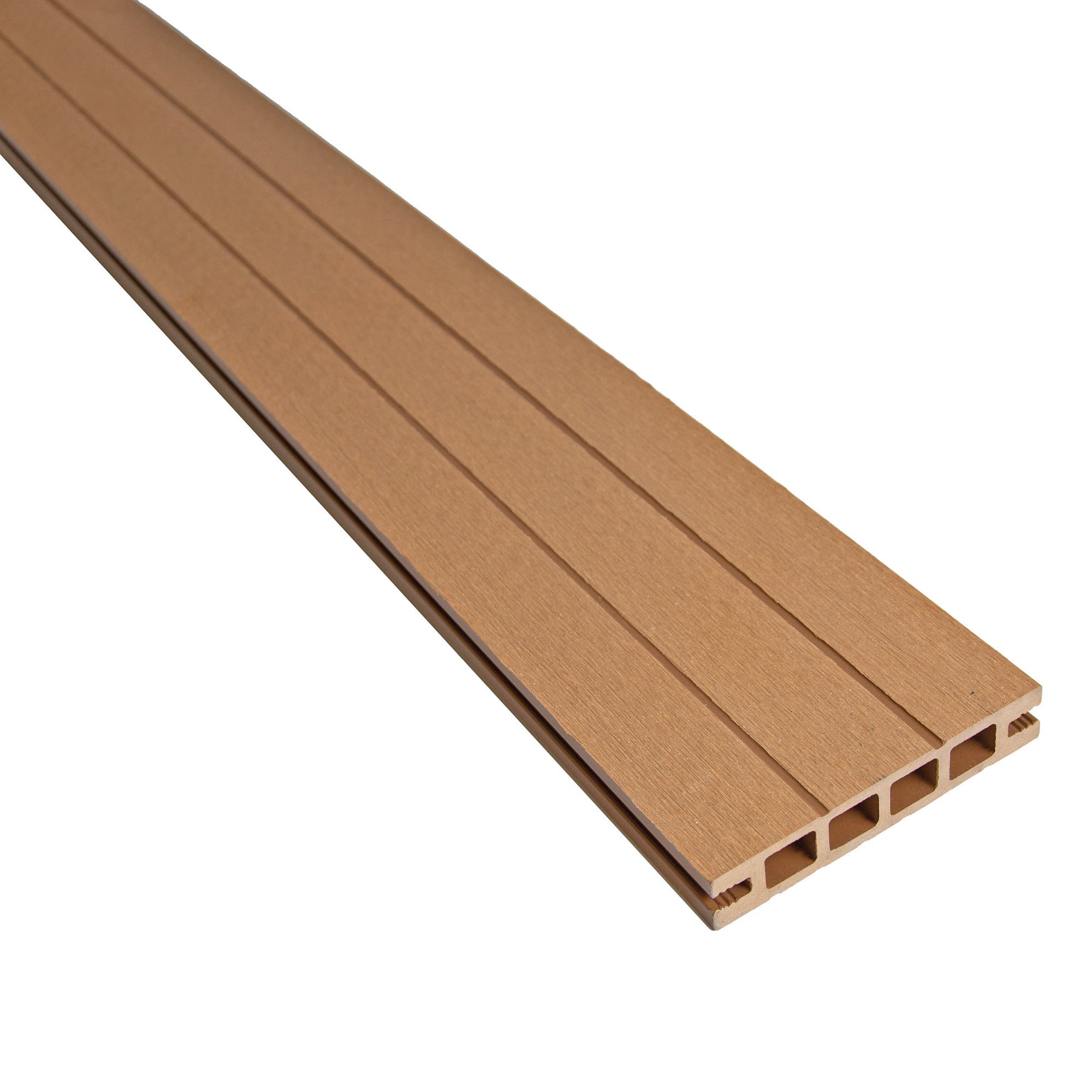 Deska tarasowa, kompozytowa, wym. 20x110x2000 mm, teak