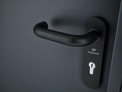 Drzwi techniczne Technical 60, 1020x2060,RAL 7016, lewe 4