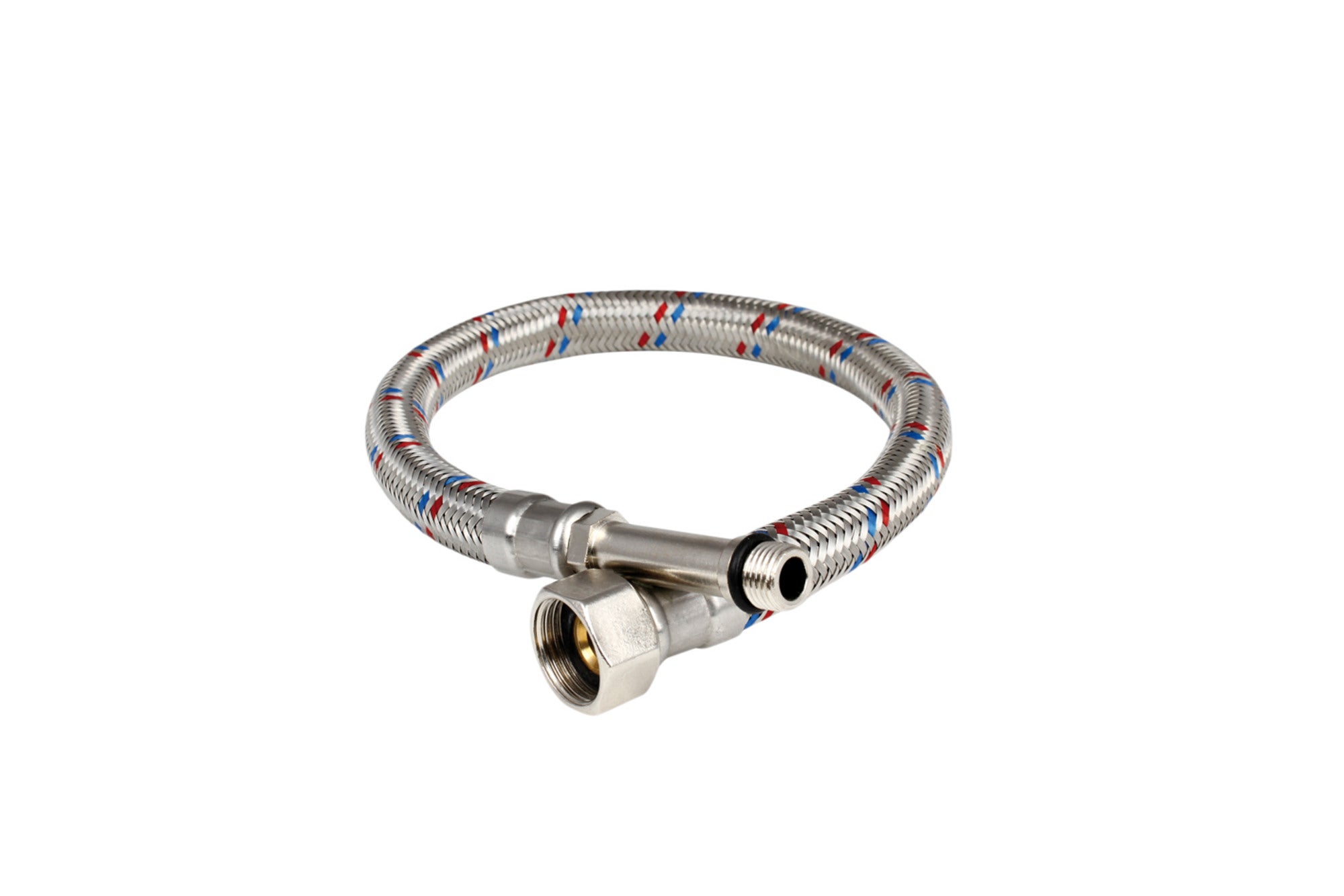 Wężyk przyłączeniowy ze stali nierdzewnej GW 3/8"xM8 50 cm