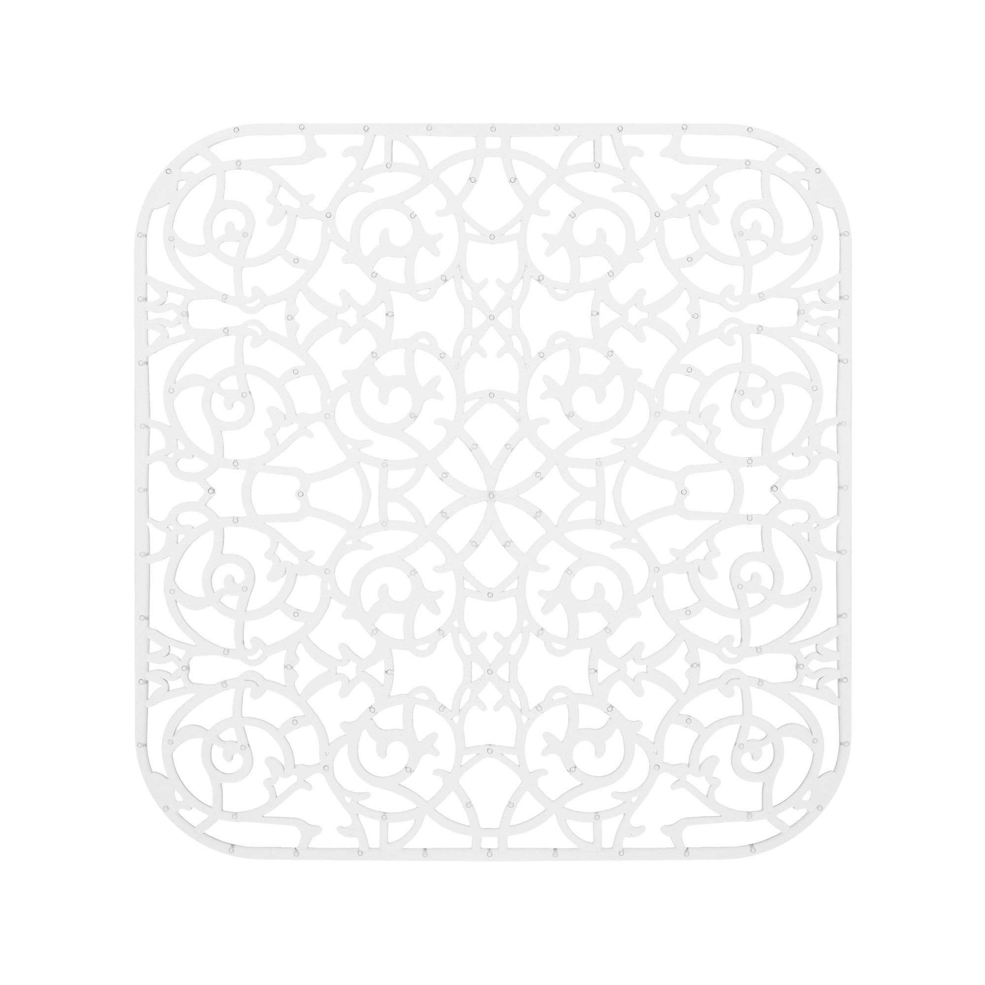 Mata do zlewozmywaków 33 x 31 cm przezroczysta 0