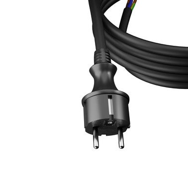 Przewód z wtyczką 3m 3x2.5 guma 5