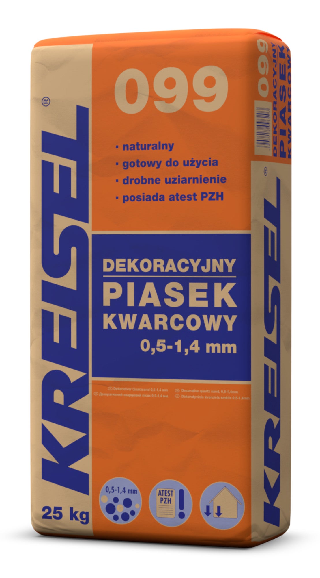 Piasek kwarcowy Kreisel 25 kg