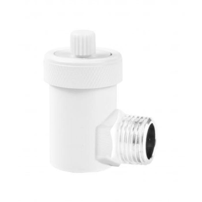 Odpowietrznik automatyczny kątowy Gamma 1/2", biały