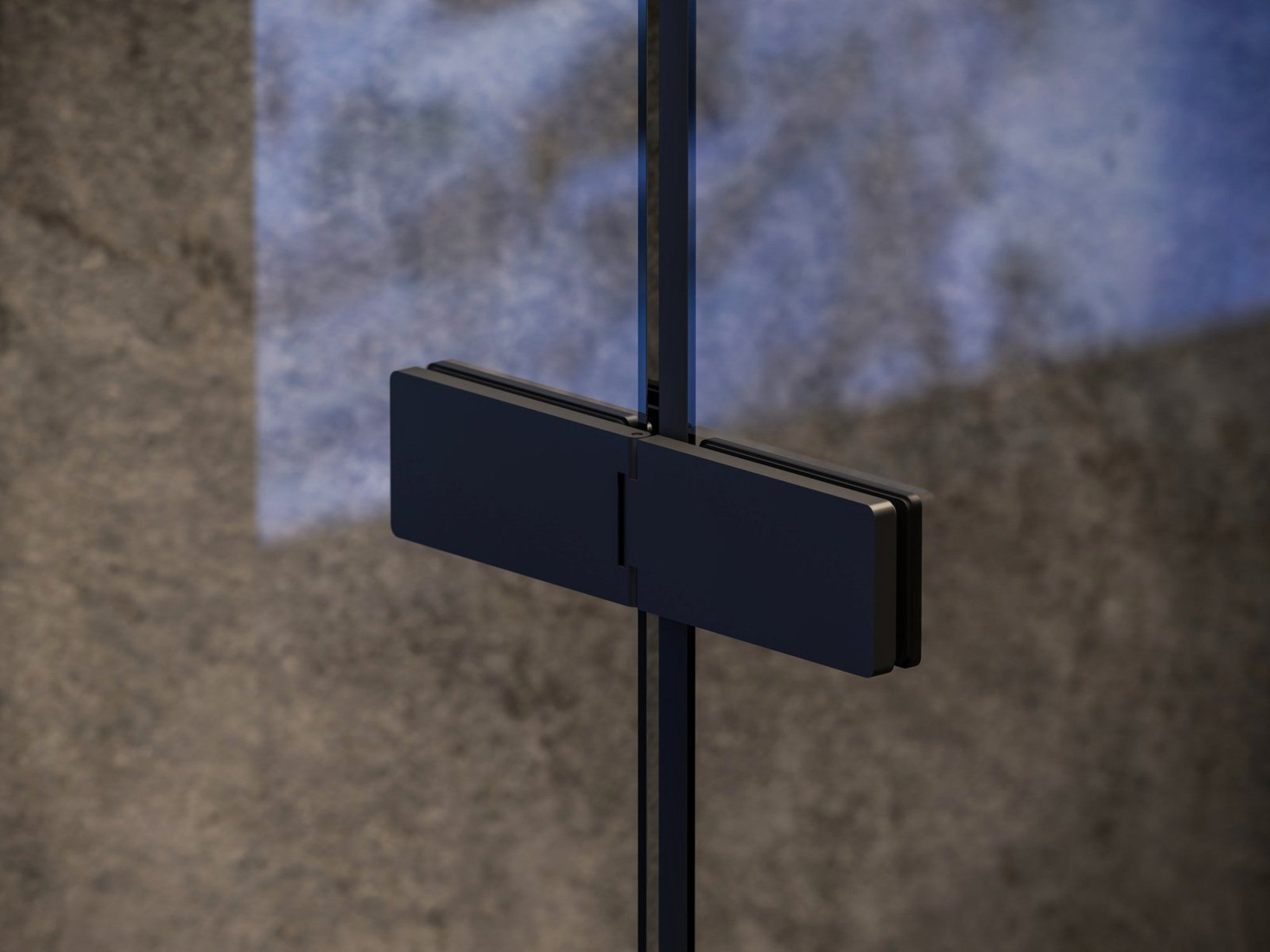 Drzwi prysznicowe Ravak Cool 100 x 195 cm czarne 4