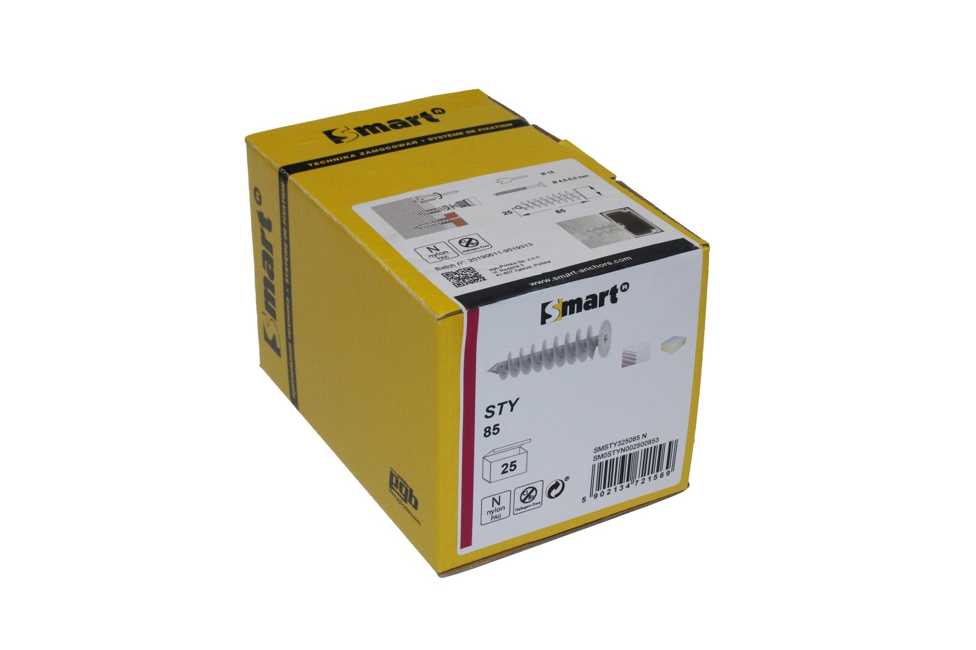 Kołek do styropianu 25x85 mm